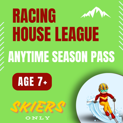 7 Week Racing House League Age 7+ (Anytime Season Pass Holder Price)