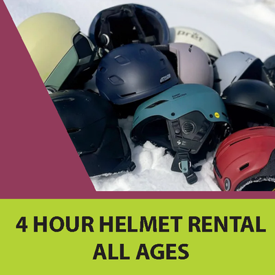 Ski Helmet - 4 Hour, All Ages