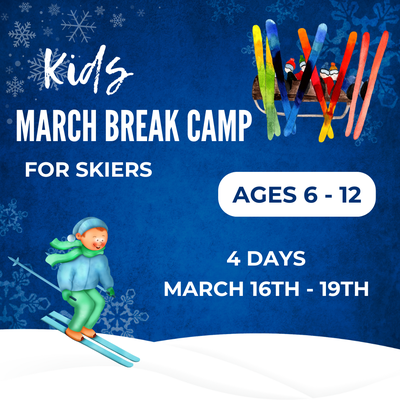 March Break Camp Ski (ages 6-12)