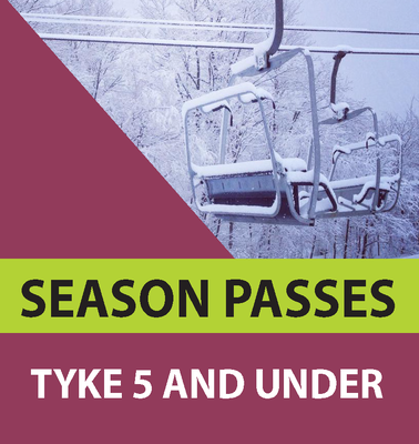 2026/2027 Anytime Season Pass Individual - Tyke 5 and under