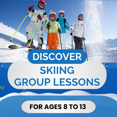 Discover Skiing Group Lesson Package (Age 8-13)