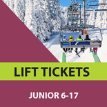 4 hour Lift Ticket - Junior 6-17