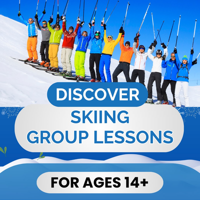 Discover Skiing Group Lesson Package (Age 14+)