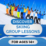 Discover Skiing Group Lesson Package (Age 14+)