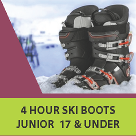 Boots Only - 4 Hour, Junior 17 and under