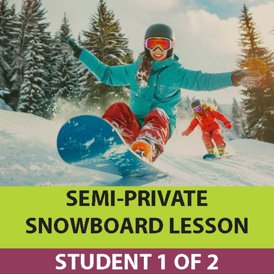 Semi-Private Lesson 2 Persons Age 6+ (Student 1 of 2)