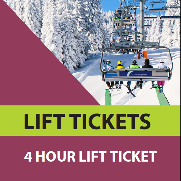 4 Hour Lift Ticket